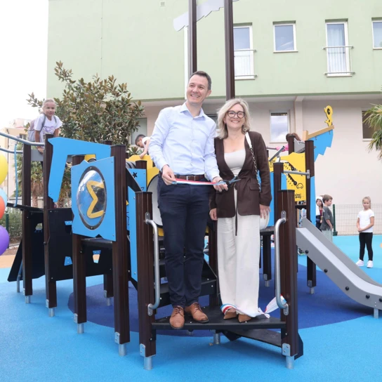 Otvoreno novo dječje igralište s maritimnom tematikom na Gradskom sportskom centru
